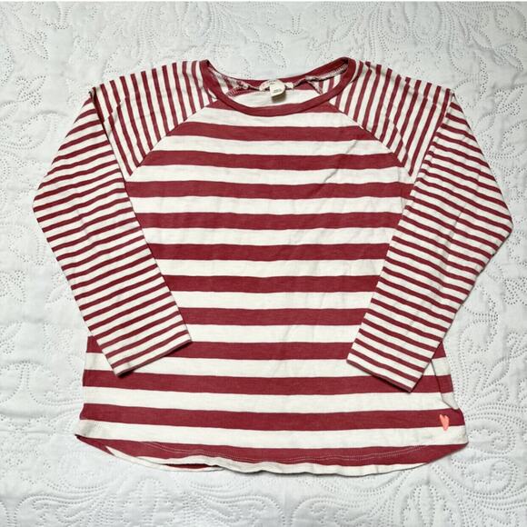 Crewcuts Striped Long Sleeve Tee Size 6/7 - Picture 3 of 4
